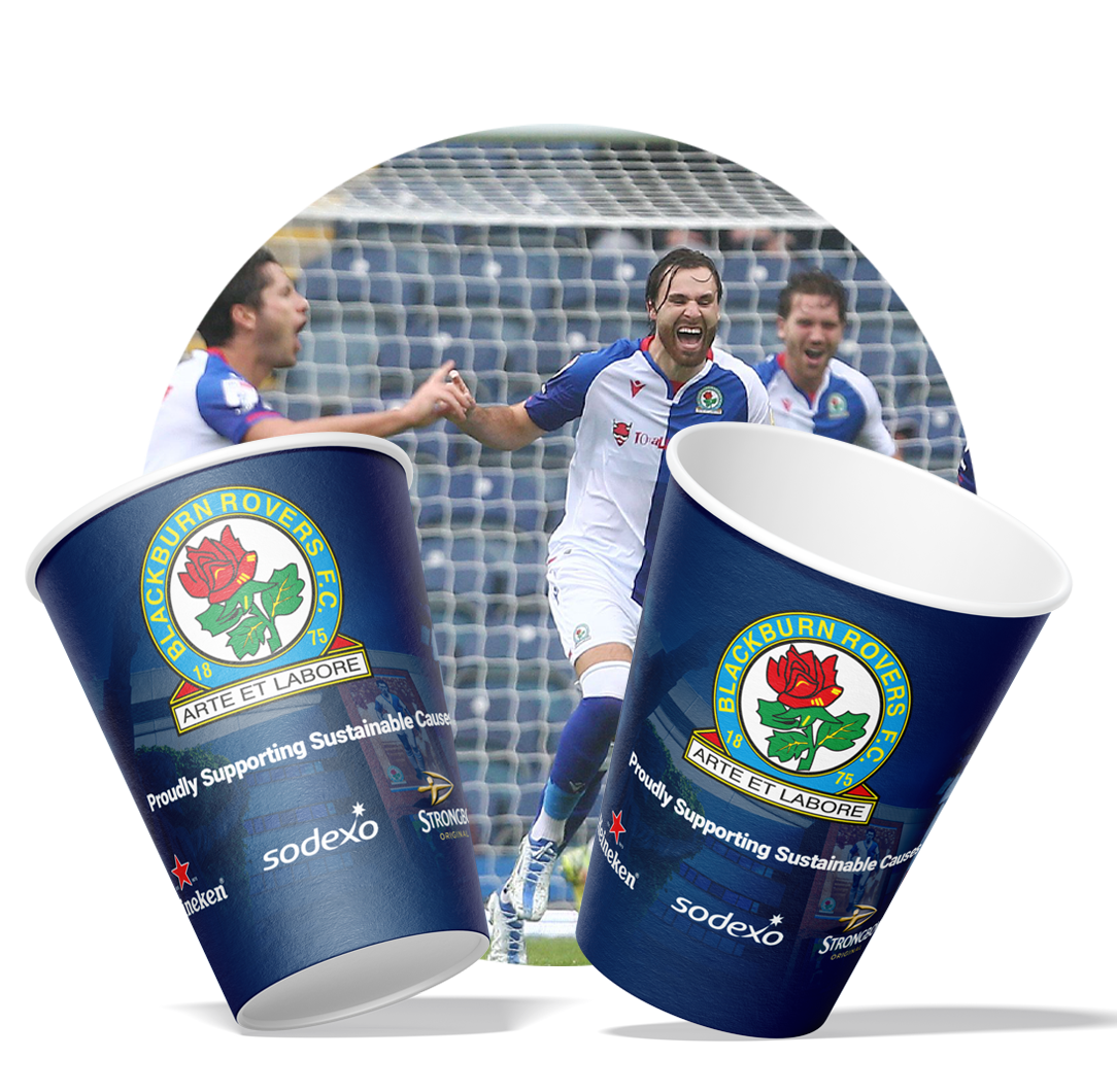 Cupapeel - Blackburn Rovers Cups