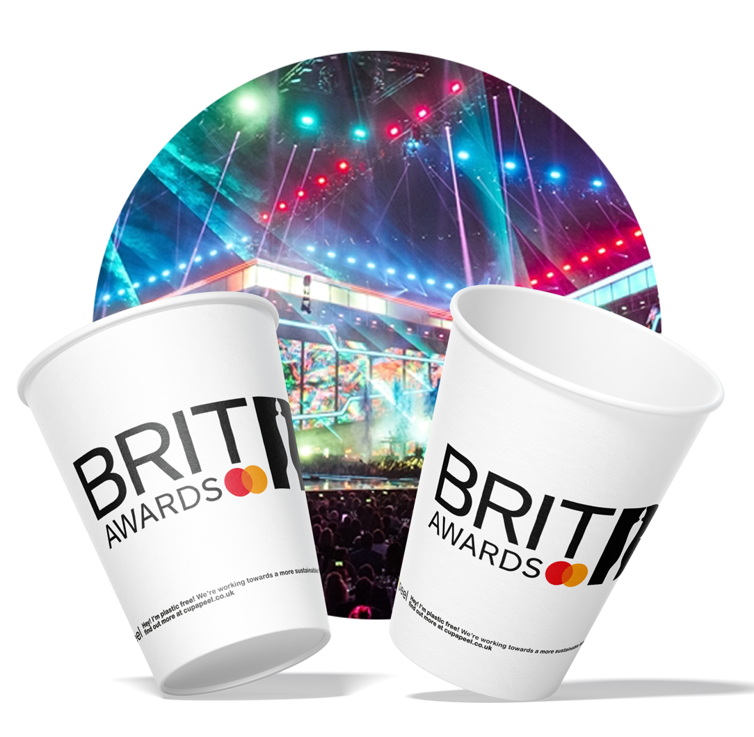 Cupapeel - Brit Awards Cups